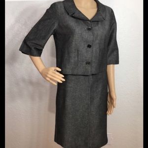 Ann Taylor Loft Gray Suit